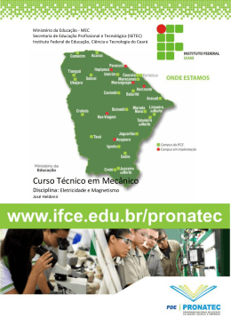 Eletricidade e Magnetismo - Pronatec