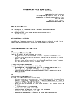 Descarregar o Curriculum em PDF