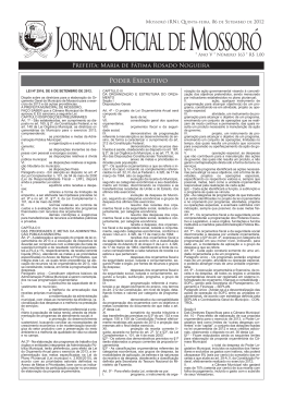 jomjornal - Prefeitura Municipal de Mossor&oacute;