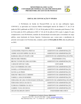 edital de convoca&ccedil;&atilde;o n&ordm; 70/2014