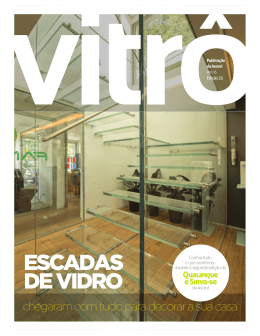 ESCADAS DE VIDRO