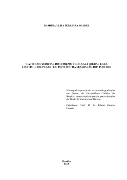 Ramona Elisa Ferreira Soares - Universidade Cat&oacute;lica de Bras&iacute;lia