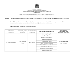Agenda de Entrevistas