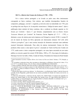 SILVA, Alberto Jos&eacute; Gomes da (Lisboa, fl