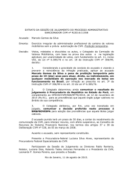 Decis&atilde;o resumida
