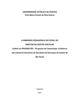 Edna Maria Gomes da Silva Bueno  - unisantos