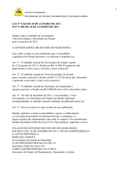 Leis 2011 (Lei 9.328 a 9.530) - PGE