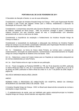 PORTARIA N.80, DE 24 DE FEVEREIRO DE 2011 O