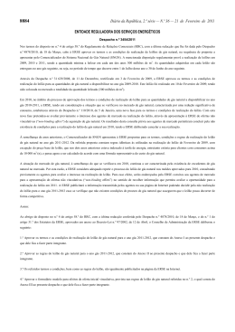 Despacho ERSE 3454/2011 de 21