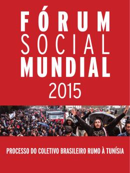F&oacute;rum Social Mundial 2015