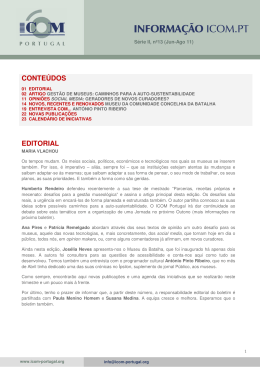 do documento - ICOM
