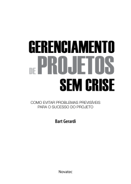 Gerenciamento sem crise
