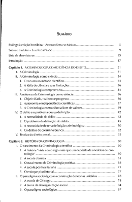 INTRODU&Ccedil;&Atilde;O &Agrave; CRiMINoLoGiA