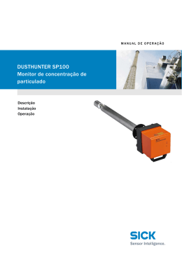 DUSTHUNTER SP100 Monitor de concentracao de particulado