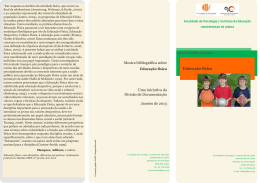 Educa&ccedil;&atilde;o F&iacute;sica - Instituto de Educa&ccedil;&atilde;o