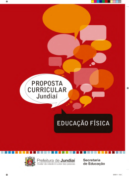 Proposta Curricular &ndash; Educa&ccedil;&atilde;o F&iacute;sica