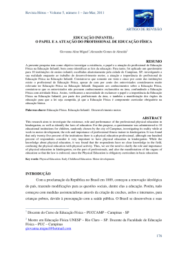 educa&ccedil;&atilde;o infantil