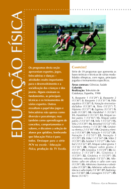 EDUCA&Ccedil;&Atilde;O F&Iacute;SICA EDUCA&Ccedil;&Atilde;O F&Iacute;SICA