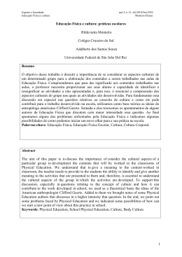 EDUCACO FSICA ESCOLAR: RESGATANDO E AMPLIANDO A