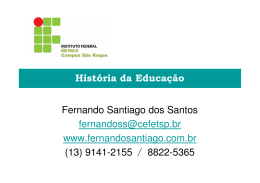 Aula 4 - Fernando Santiago dos Santos