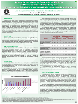 Percepção dos alunos de Graduação em Medicina - PRP