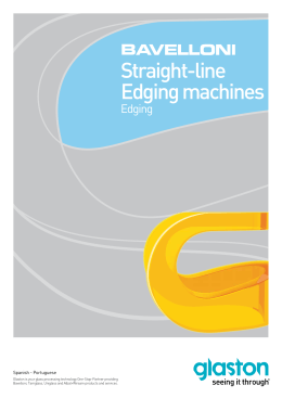 Straight"line Edging machines