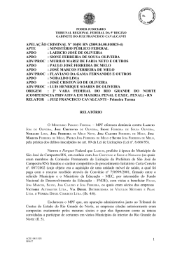 apela&ccedil;&atilde;o criminal n&ordm; 10451 rn (2009.84.00.010825-4)