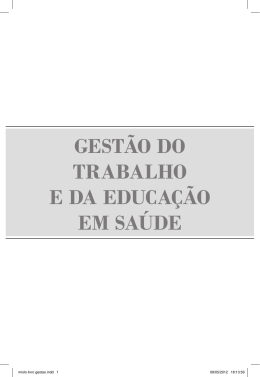 - ObservaRH &ndash; Esta&ccedil;&atilde;o de Trabalho IMS/UERJ