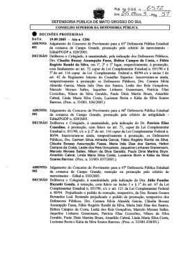 Q DECIS&Otilde;ES PRoFERIDAs - Sistemas Informatizados