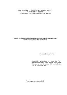 FACULDADE DE DIREITO PROGRAMA DE P&Oacute;S