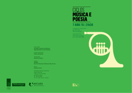 do programa - Funda&ccedil;&atilde;o Cupertino de Miranda