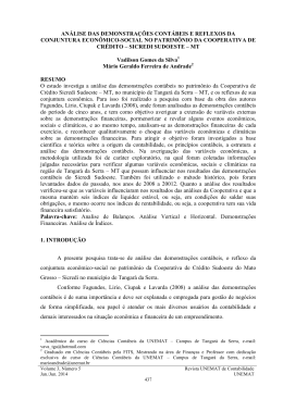 an&aacute;lise das demonstra&ccedil;&otilde;es cont&aacute;beis e reflexos da