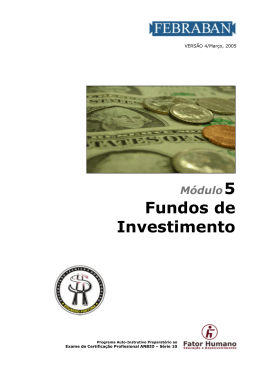 Fundos de Investimento - Portal do Munic&iacute;pio de Toledo