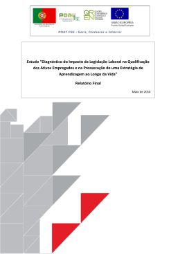 Diagn&oacute;stico do Impacto da Legisla&ccedil;&atilde;o Laboral na Qualifica&ccedil;&atilde;o dos