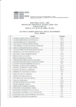 diretoria geral - drg divis&atilde;o de assistencia ao educando - dae