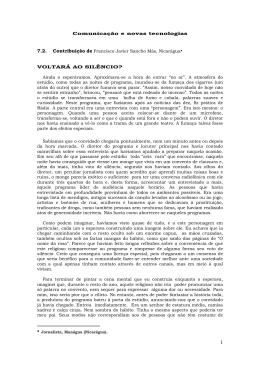 Contribuição de Francisco Javier Sancho Más, Nicarágua.