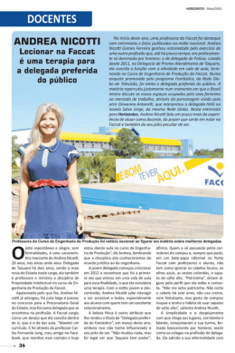 Honlzoutes- Maiara ais No inicia deste ana, uma professora