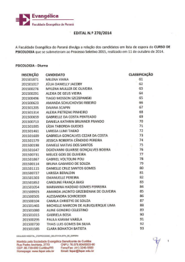` Evangélica - Faculdade Evangélica do Paraná