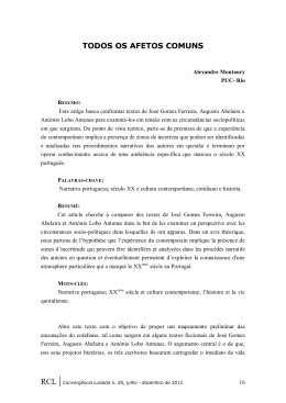 TODOS OS AFETOS COMUNS - Real Gabinete Português de Leitura