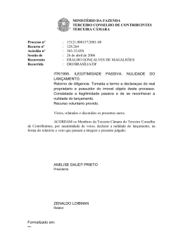 303-33058 - Conselhos de Contribuintes