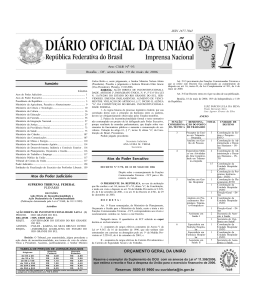 Sumário Atos do Poder Judiciário Atos do Poder