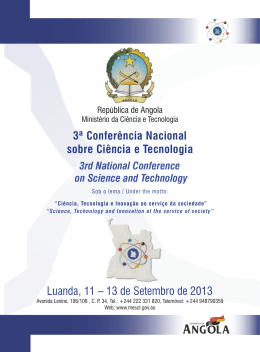 3 a CONFER&Ecirc;NCIA