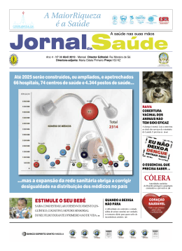x-pag 01.qxd - Jornal da Sa&uacute;de