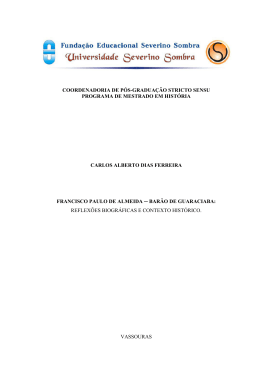 UNIVERSIDADE SEVERINO SOMBRA