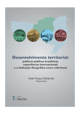 desenvolvimento territorial - Universidade do Contestado