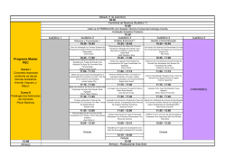 agenda de apresenta&ccedil;&atilde;o