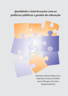 Qualidade e interlocu&ccedil;&otilde;es com as pol&iacute;ticas p&uacute;blicas e gest&atilde;o da