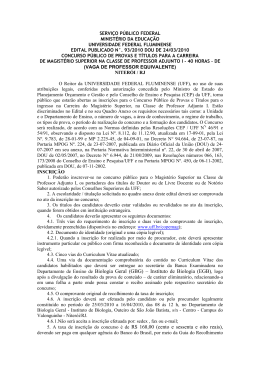 Edital 093/2010 - Universidade Federal Fluminense