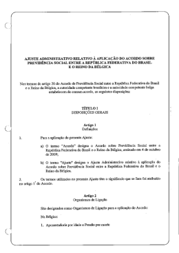 Acordo Administrativo