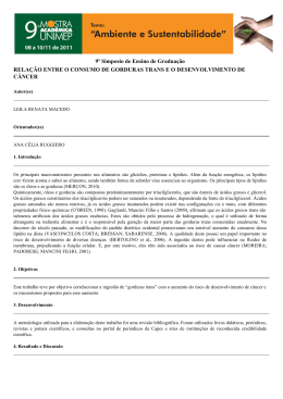 9&ordm; Simposio de Ensino de Gradua&ccedil;&atilde;o RELA&Ccedil;&Atilde;O ENTRE